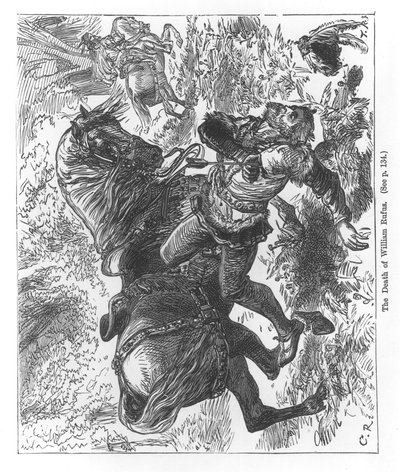 William Rufus halála (1056-1100 körül) alkotó: English School